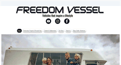 Desktop Screenshot of freedomvessel.com